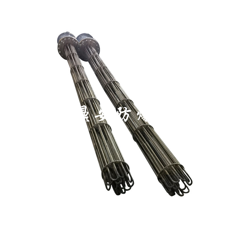 鼎安防爆 大功率加熱管 導(dǎo)熱油加熱器 流體加熱