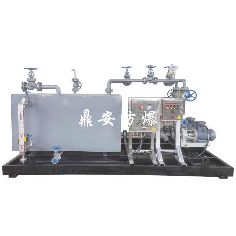 鼎安防爆 生產(chǎn) 液氨蒸發(fā)器 配套 水浴加熱系統(tǒng)